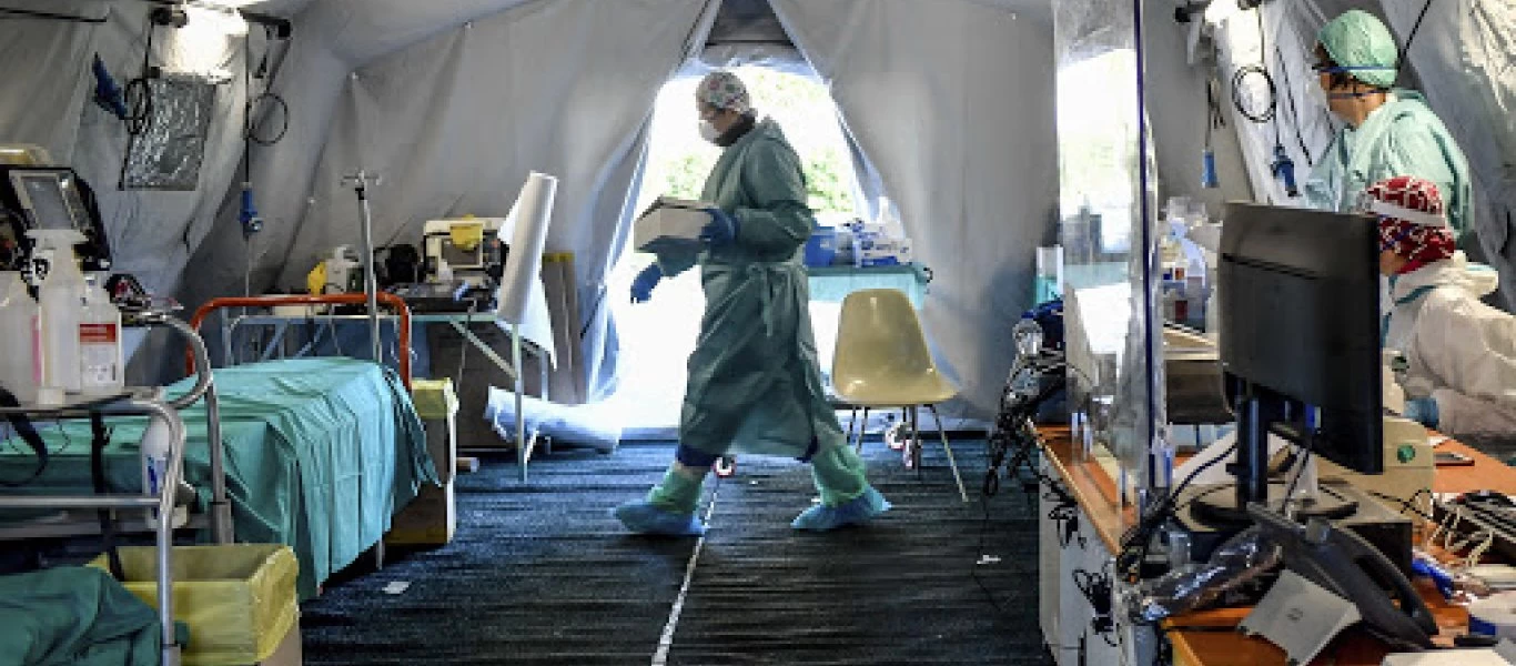 Για «χαραμάδα» αισιοδοξίας για τον κορωνοϊό βάσει των τελευταίων στοιχείων κάνουν λόγο Ιταλοί αξιωματούχοι